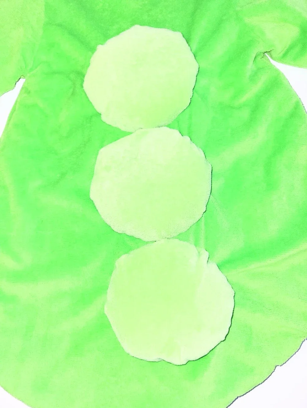NWOT Baby Green Plush Bunting Pea Pod Costume Halloween 0-6 Months Unisex Infant